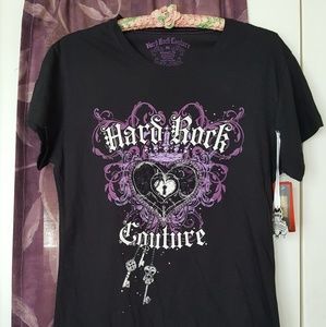 🎶Santiago, Chili - Hard Rock Couture T-shirt.🎸